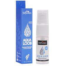 Aqua Loob Loção Lubrificante á Prova d' Agua 12 ml Hot Flowers