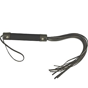 Chicote Sensual Preto Hot Flowers