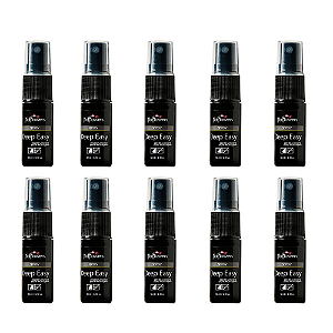 Deep Easy Loção Corporal para Massagem em Spray 12ml Hot Flowers  - kit c/10 Und