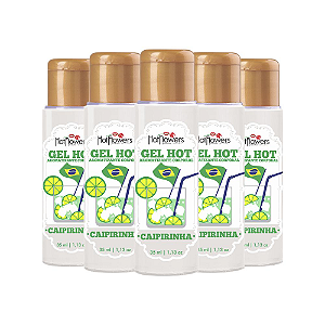 Gel Aromatizante Caipirinha 35ml - Embalagem c/ 10und.