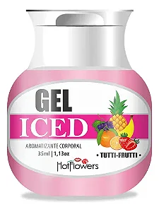 Gel Aromatizante ICED Tutti Frutti 35ml Hot Flowers