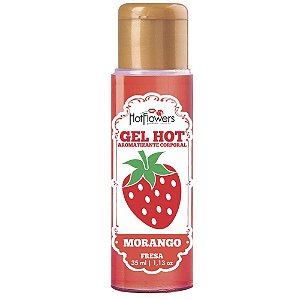 Gel Aromatizante Morango 35ml Hot Flowers