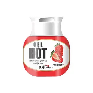 Gel Aromatizante Morango 35ml Hot Flowers