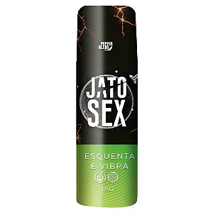 Gel Comestível Jato Sex Esquenta e Vibra 18g Pepper Blend
