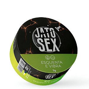 Gel Comestível Jato Sex - Lubrifia, Esquenta e Vibra 7g Pepper Blend