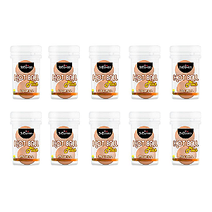 Hot Ball Plus Esquenta  Embalagem c/ 10 unidades. Hot Flowers