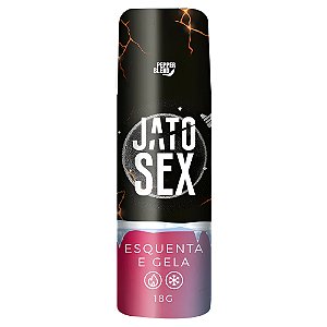 Jato Sex Gel Comestível Esquenta e Esfria 18g - Pepper Blend