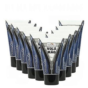 Kit 100 unidades Gel Excitante Masculino Volumão 25gr Hot Flowers