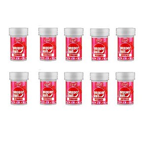 Kit Pepper Ball Morango - Emb. c/ 10 und Pepper Blend