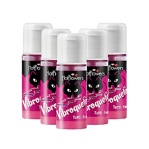 Kit Vibroquete - Tutti Frutti 12g  Embalagem c/ 10und. Hot Flowers