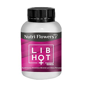 Lib Hot Mulher - 60 Capsulas Hot Flowers