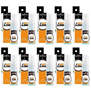 Hot Long Spray Retardante Masculino e Prolongador de Ereção - KIT 10 unidades Hot Flowers
