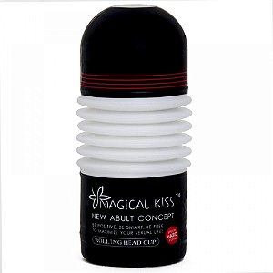 Masturbador em Tubo com Saliências Internas Formato Vagina - VIPMIX