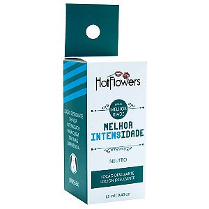 Melhor Intensidade Lubrificante 12ml Hot Flowers