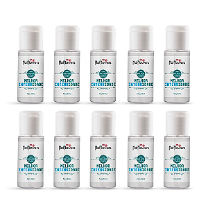 Melhor Intensidade Lubrificante 12ml  - Kit c/10 Und Hot Flowers