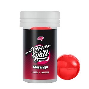 Pepper Ball Beijável Morango - Pepper Blend