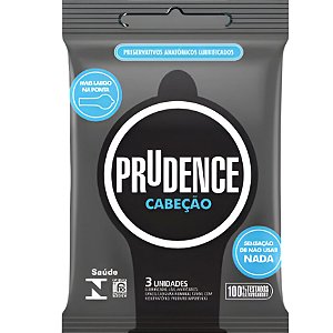 Preservativo Prudence Cabeção 3 unidades
