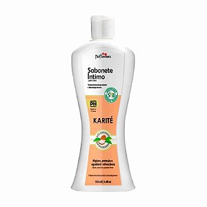 SABONETE LÍQUIDO ÍNTIMO MANTEIGA KARITÉ HIDRATA E REFRESCA 130ML