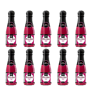 Sabonete Liquido Banho & Espuma - Vinho Hot Flowers - Kit c/10 Und