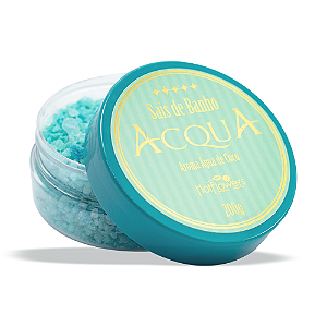Sais de Banho Acqua - Aroma Água de Coco - HOT FLOWERS