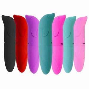Vibrador Ponto G com Formato Golfinho Colors