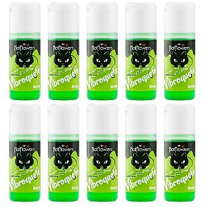 Vibroquete Vibrador Liquido - Menta 12g - Kit c/10 und