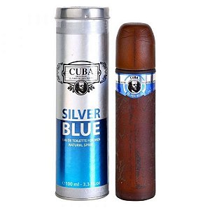 Perfume Cuba Silver Blue Masc - 100ml