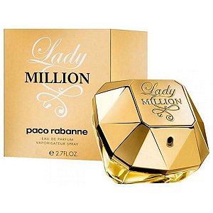 Perfume Paco Rabanne Lady Million Eau De Parfum Feminino 80Ml