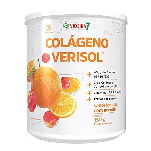 Colageno Verisol c/Vit. e Min. Laranja c/ Acerola - Videira 7