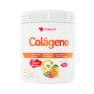 Colágeno Verisol com Vitaminas e Minerais - Sabor Morango com Laranja 150g - VIDEIRA7