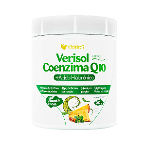 Colágeno Verisol Coenzima Q10 Hialurônico Abacaxi c/Hortelã