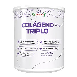 Colágeno Verisol Triplo Original 300 Grs