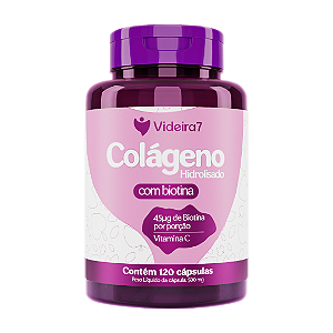 Colágeno C/Vit C E Biotina 500 Mg 120 Caps