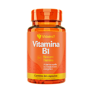Vitamina B1 (Tiamina) 500mg - 60 Cápsulas - VIDEIRA7