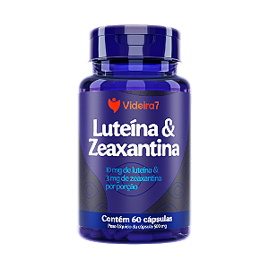 Luteína e Zeaxantina 500mg - 60 Cápsulas - VIDEIRA7