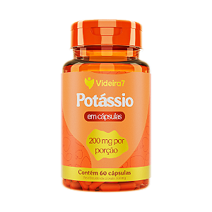 Potássio 500mg - 60 Cápsulas - VIDEIRA7