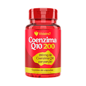 Coenzima Q10 200mg - 60 Cápsulas - VIDEIRA7