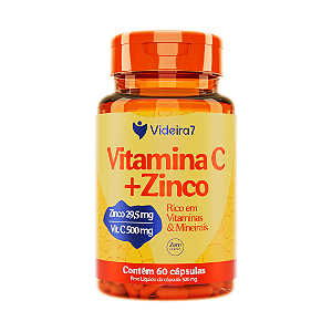 Vitamina C + Zinco 60 Caps