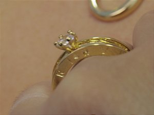 Anel Duplo Inspiração Joalheria