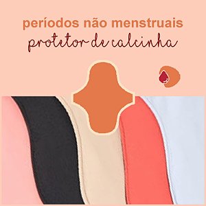 Protetor de Calcinha Korui Com Abas - Cores Lisas