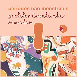 Protetor de Calcinha Korui Sem Abas - Estampado - 2 unidades