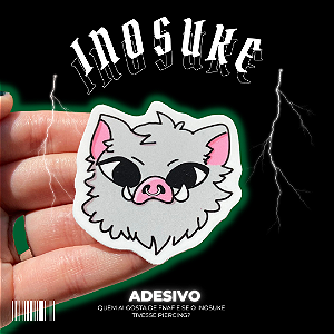 Adesivo do Inosuke 0119 – Loja de adesivos