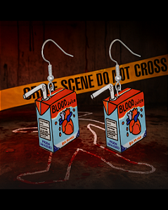 BRINCOS BLOOD JUICE