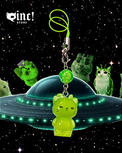 Phone strap Gatinho Alien