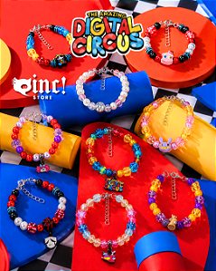 🎪✨ Pulseiras Inspired Digital Circus ✨🎪