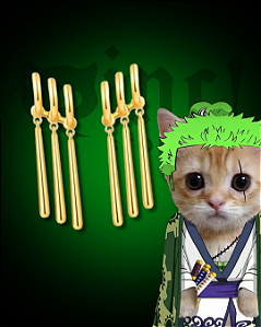 ⚔️ Brincos Zoro ⚔️ 🥈 + de 147 vendas