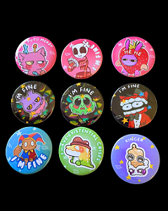 Bottons digital circus