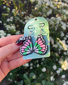 Brincos Asas Envenenadas 🦋🌸