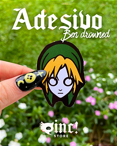 💚 Adesivo Ben Drowned 👻