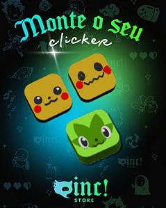 ⚡🌿 Teclas Pokezinhos — Trio Inicial 💛💚